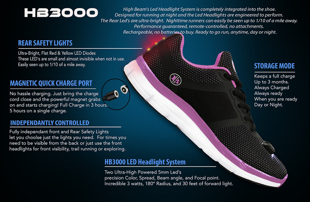 Night Beam Women's Runner Shoes