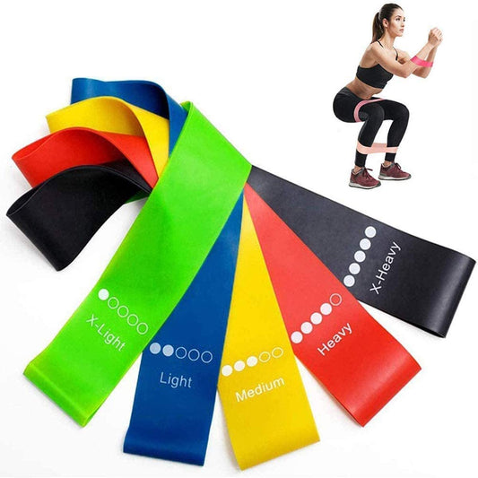 Exercise Resistance Bands (7 Piece Kit)