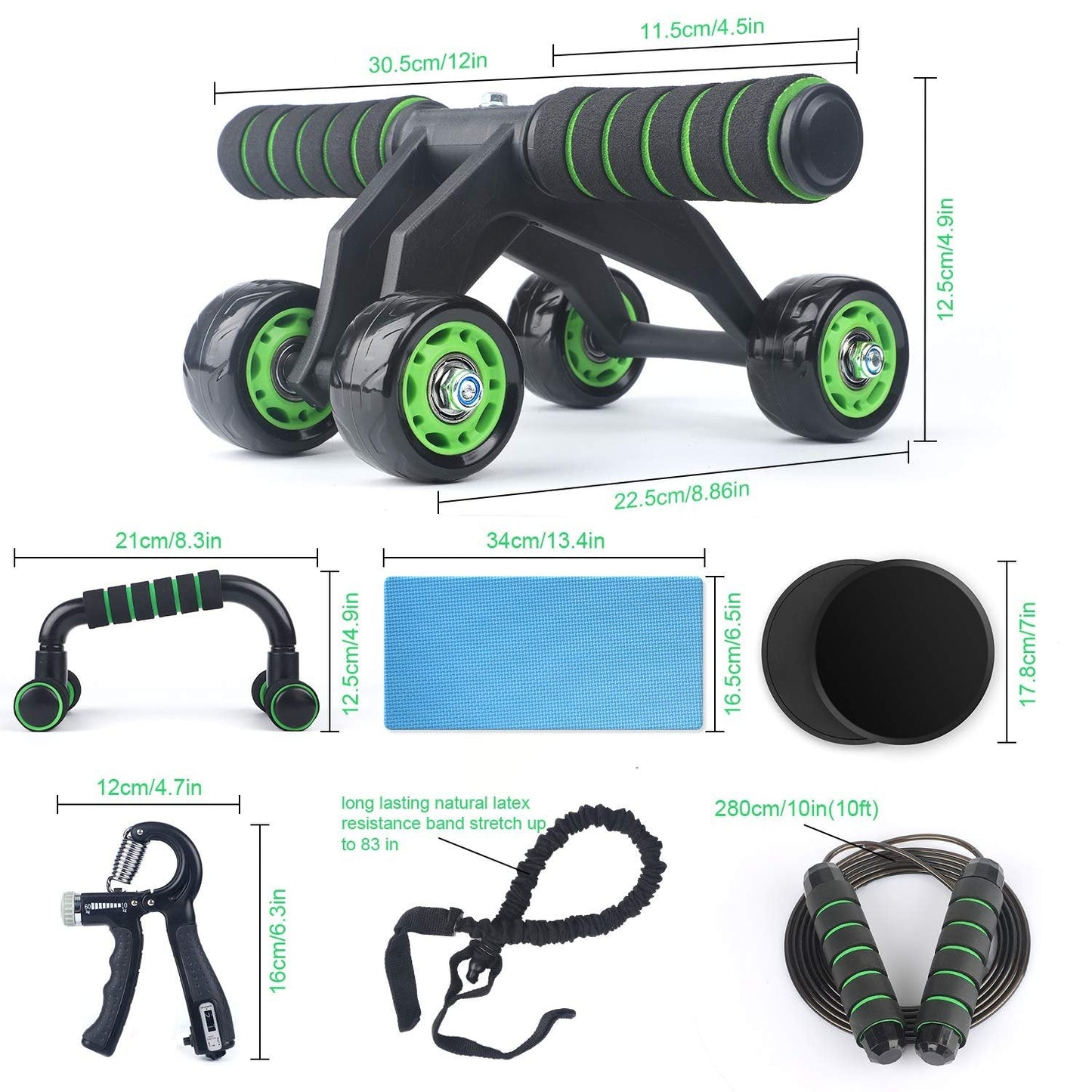 10-in-1 Home Fitness Kit