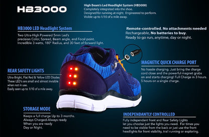 Night Beam Men's Runner Shoes